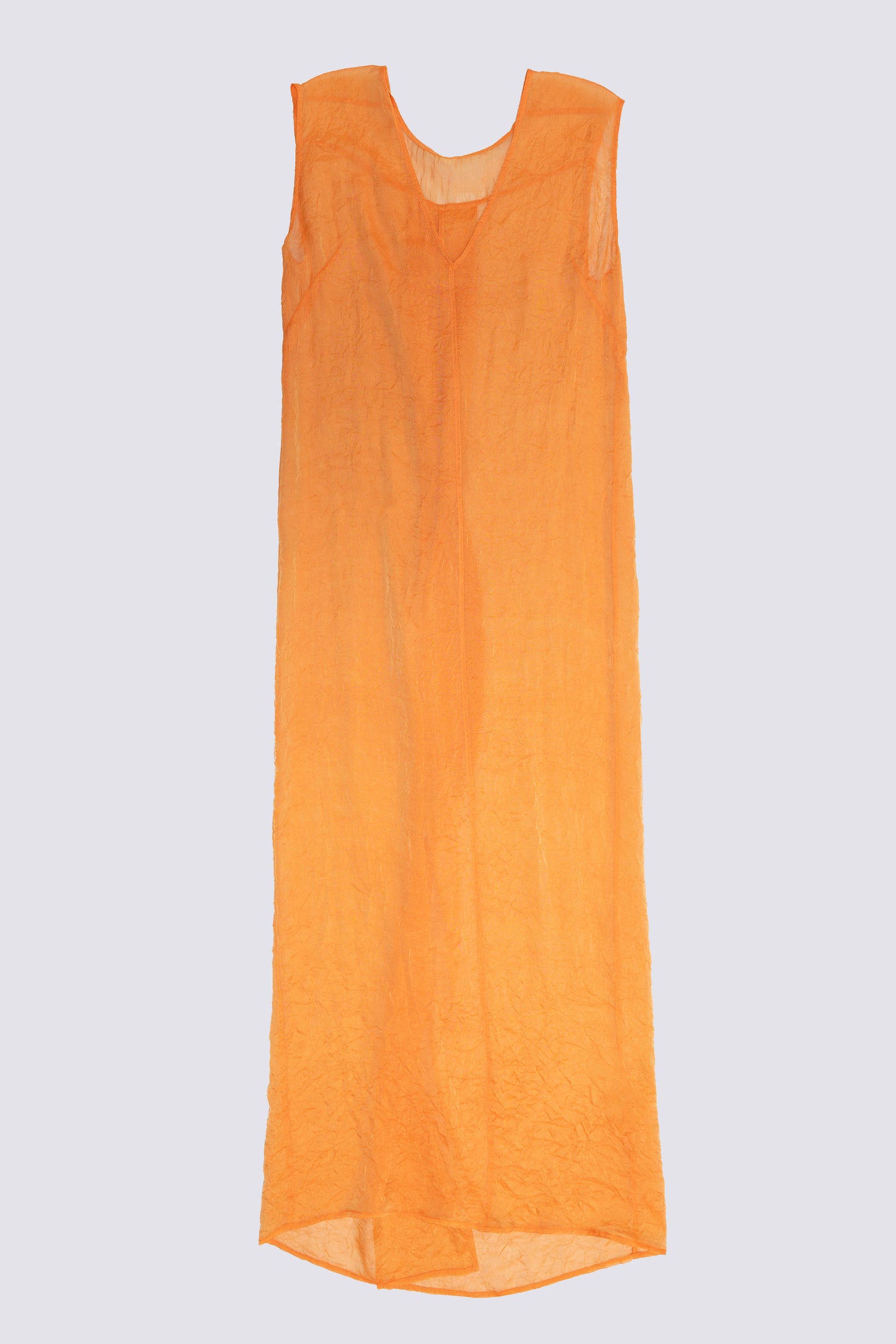 Crinkle Chiffon Caftan Dress