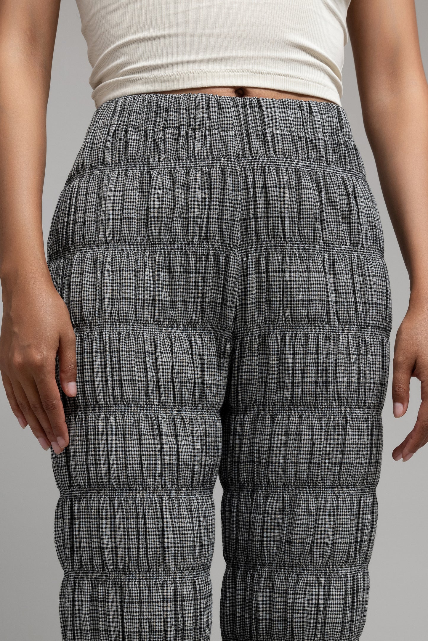 Pull on Pant in Gingham